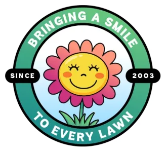 branded badge with logo